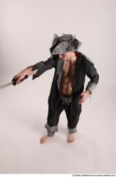 JACK DEAD PIRATE STANDING POSE WITH SWORD